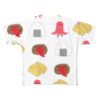 食いしん坊ママのお弁当のおかずくん フルグラフィックTシャツ