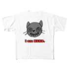 nanakoのI am NEKO. フルグラフィックTシャツ