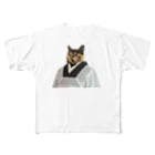 愛猫のグッズが欲しいのマザー・ミーナ フルグラフィックTシャツ