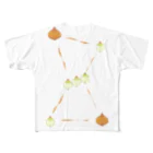 chanAOのオニオン座 フルグラフィックTシャツ