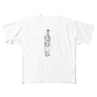 ki-adi-mundiの女no.1 フルグラフィックTシャツ