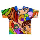 ENERGIE Girlz(Suzuri)の総 All-Over Print T-Shirt