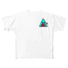 pretty-sharkのPRETTY SHARK フルグラフィックTシャツ