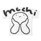 nyahoのmochi フルグラフィックTシャツ