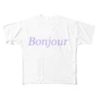 Juli MeerのBonjour フルグラフィックTシャツ