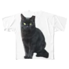 AKのくろ　ねこ All-Over Print T-Shirt