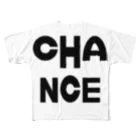 airabuwoのCHANCE フルグラフィックTシャツ