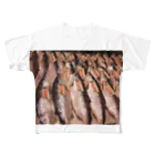 yuppyhappyの魚さかな魚 No.2  All-Over Print T-Shirt
