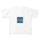 Jelly  Bean ShopのJelly Bean LOGO フルグラフィックTシャツ