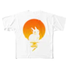 じんらいむのCarrot Rabbit Sunset フルグラフィックTシャツ