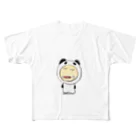 ゆるキャラのパンダくん フルグラフィックTシャツ