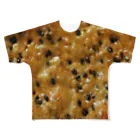 ミリススタイルのベタベタおいしいゴマせんべい All-Over Print T-Shirt