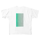 コラージュ屋のWave All-Over Print T-Shirt