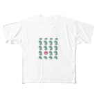 riypontaのウツボ　ときどき　エビ All-Over Print T-Shirt