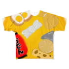 食いしん坊ママのおでんちゃん フルグラフィックTシャツ