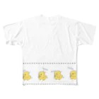 MARcolonの忙しないぴー助 All-Over Print T-Shirt