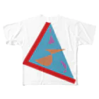 near_childの三角ローテンション（カラー2） All-Over Print T-Shirt