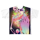 フラニーの髑髏と美青年 All-Over Print T-Shirt