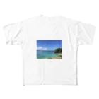 ken_nogiの沖縄の海 フルグラフィックTシャツ
