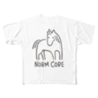 uruouのNORMCORE フルグラフィックTシャツ