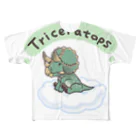 segasworksのふわふわトリケラトプス All-Over Print T-Shirt