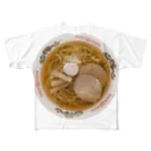 simoneのラーメン醤油 フルグラフィックTシャツ