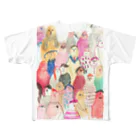 AYA@アートスケッチャーの世界中の人々 All-Over Print T-Shirt