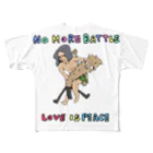 スタジオNGC　オフィシャルショップの野水伊織 作『LOVE IS PEACE』 フルグラフィックTシャツ