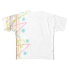 せきね まりののパステルキラキラ達🌈 All-Over Print T-Shirt