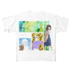 O D SHOPの日常　プリントTシャツ All-Over Print T-Shirt