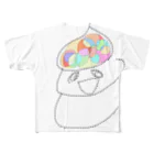 ふぁーこのおもいで市場のおしりからのプレゼント All-Over Print T-Shirt