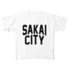 JIMOTOE Wear Local Japanのsakai CITY　堺ファッション　アイテム フルグラフィックTシャツ