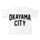 JIMOTO Wear Local Japanのokayama city　岡山ファッション　アイテム フルグラフィックTシャツ
