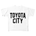 JIMOTOE Wear Local Japanのtoyota city　豊田ファッション　アイテム フルグラフィックTシャツ