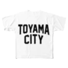 JIMOTOE Wear Local Japanのtoyama city　富山ファッション　アイテム All-Over Print T-Shirt