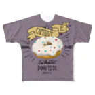 板チョコ屋のCAPTAIN'S DONUTS (濃色） All-Over Print T-Shirt