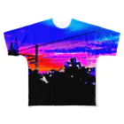 そえうたの中央線から 影濃く All-Over Print T-Shirt