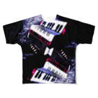  1st Shunzo's boutique のToy accordion  フルグラフィックTシャツ