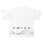 マッチアンドポンプ舎 suzuri支店のChill フルグラフィックTシャツ
