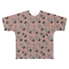 へきらっこのラッコがいっぱい All-Over Print T-Shirt