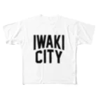 JIMOTOE Wear Local Japanのiwaki city　いわきファッション　アイテム All-Over Print T-Shirt