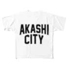 JIMOTOE Wear Local Japanのakashi city　明石ファッション　アイテム フルグラフィックTシャツ