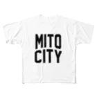 JIMOTO Wear Local Japanのmito city　水戸ファッション　アイテム All-Over Print T-Shirt