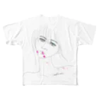 Sunshine_*のLipstick_blood フルグラフィックTシャツ