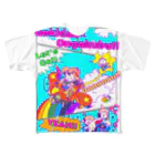 gekidanxongakubuの劇団×音楽部Tシャツ フルグラフィックTシャツ