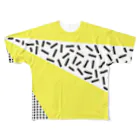 アソマサヤの黄色ときざみのり All-Over Print T-Shirt