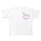 SUI_SAIのユニコーン&YOU All-Over Print T-Shirt