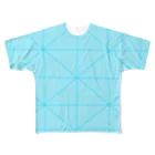 yumizakuraの模様 フルグラフィックTシャツ