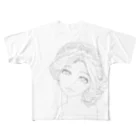 たゆたるのおんなのこ All-Over Print T-Shirt