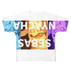 NYACHA&BOOCHAのSEBAS NYACHA All-Over Print T-Shirt